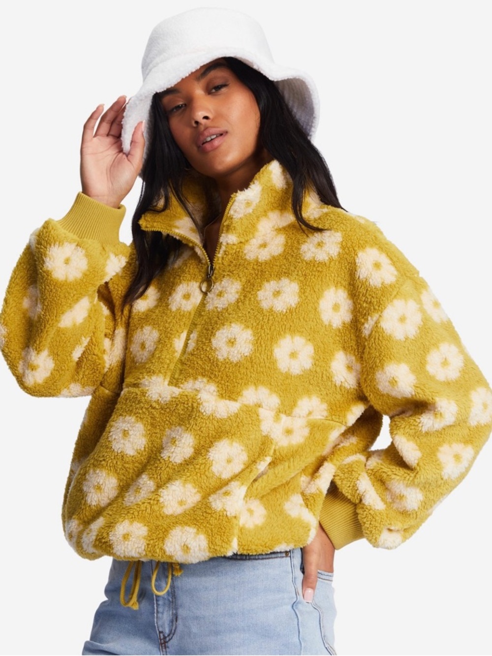 Billabong Time Off Fleece Half Zip Pullover